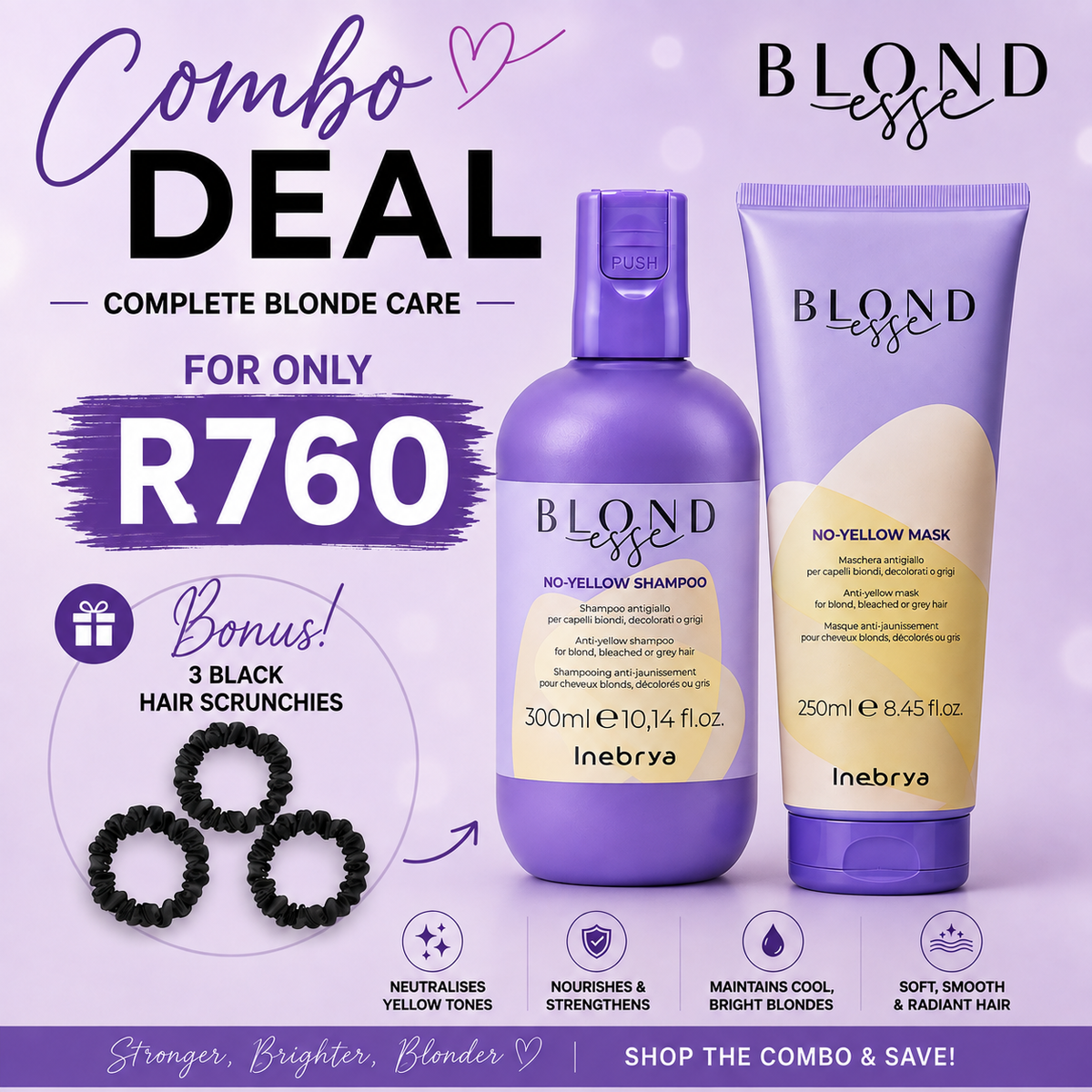 Blondesse No Yellow Range