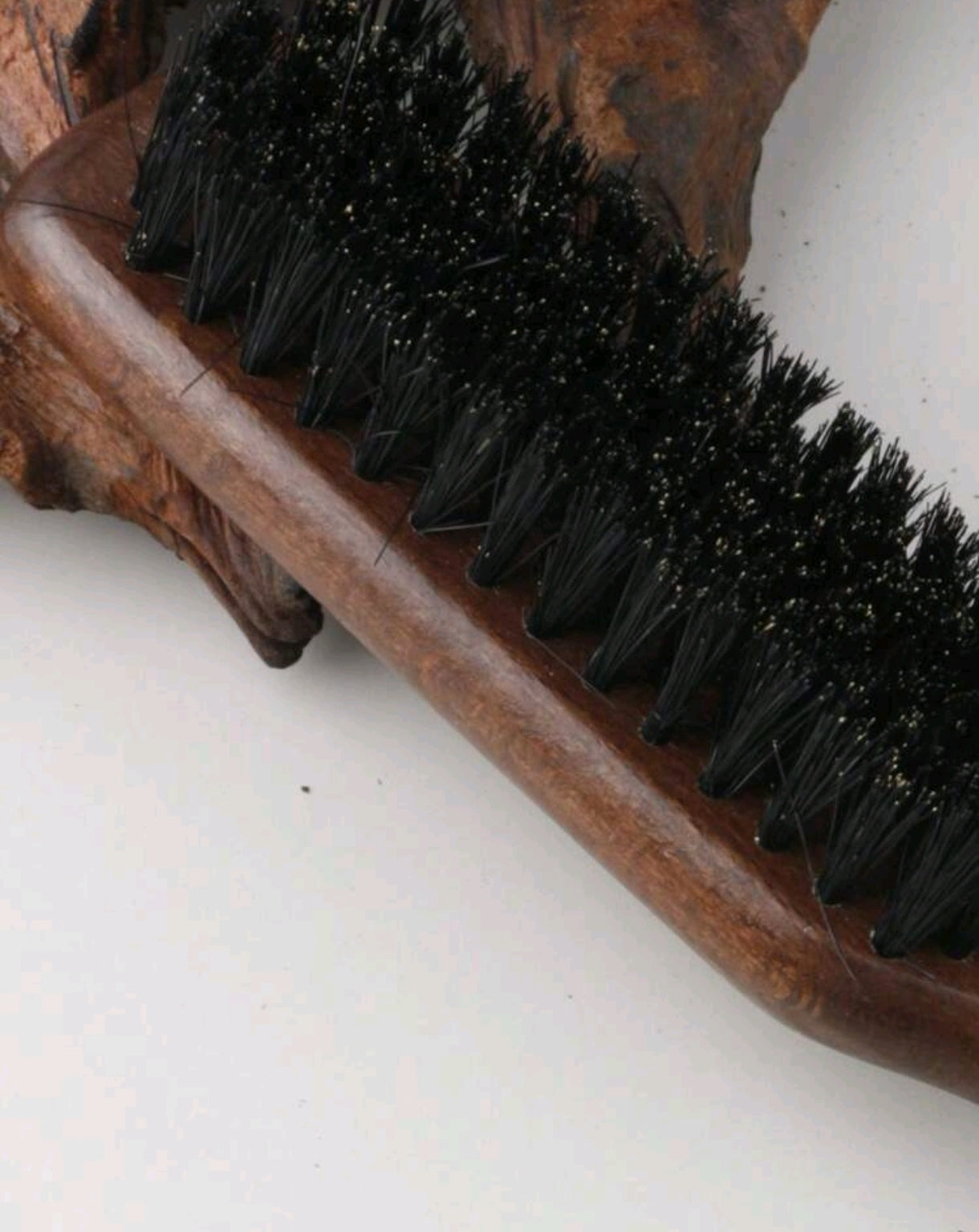 Wooden Pointy Tale Bristle Styling Brush