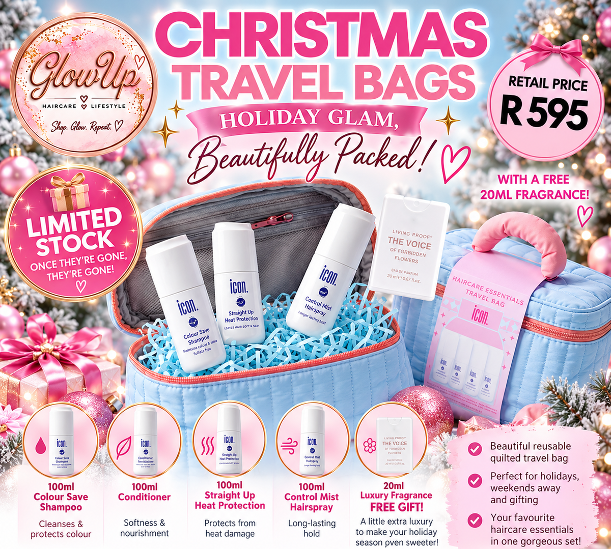 Icon Holiday Glam Bag