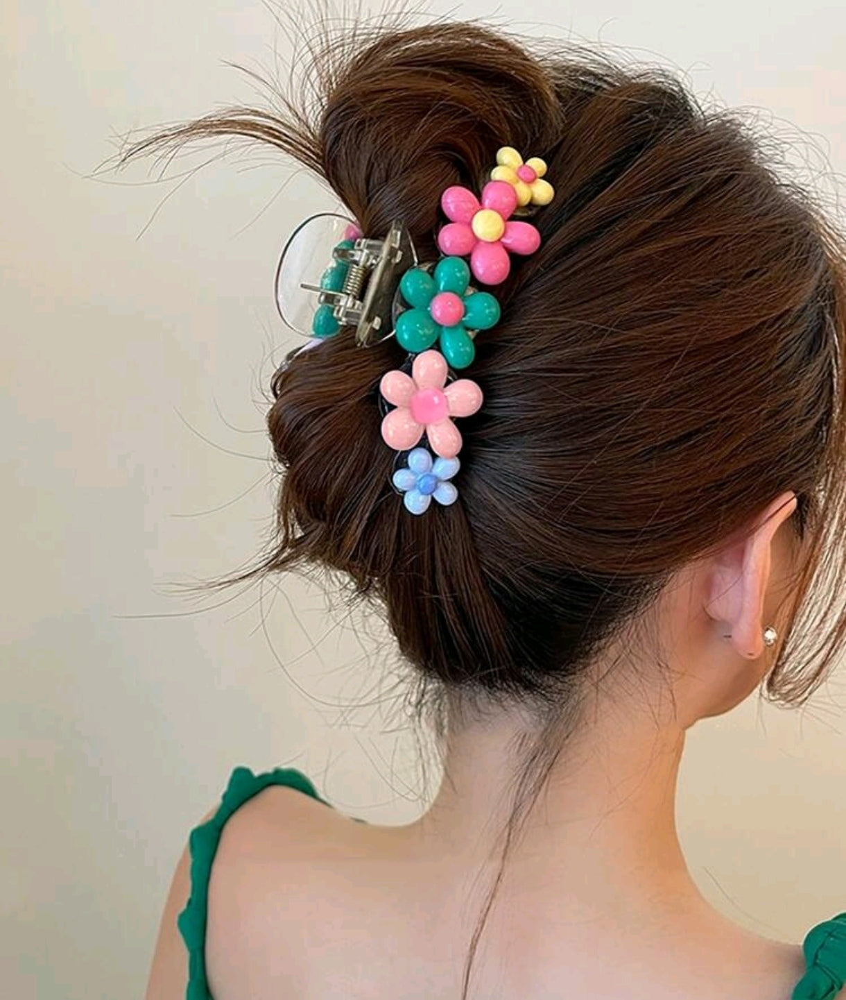 Flower Claw Clip