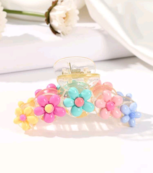 Flower Claw Clip