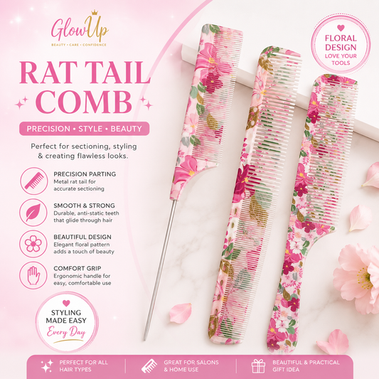 Floral Comb Set