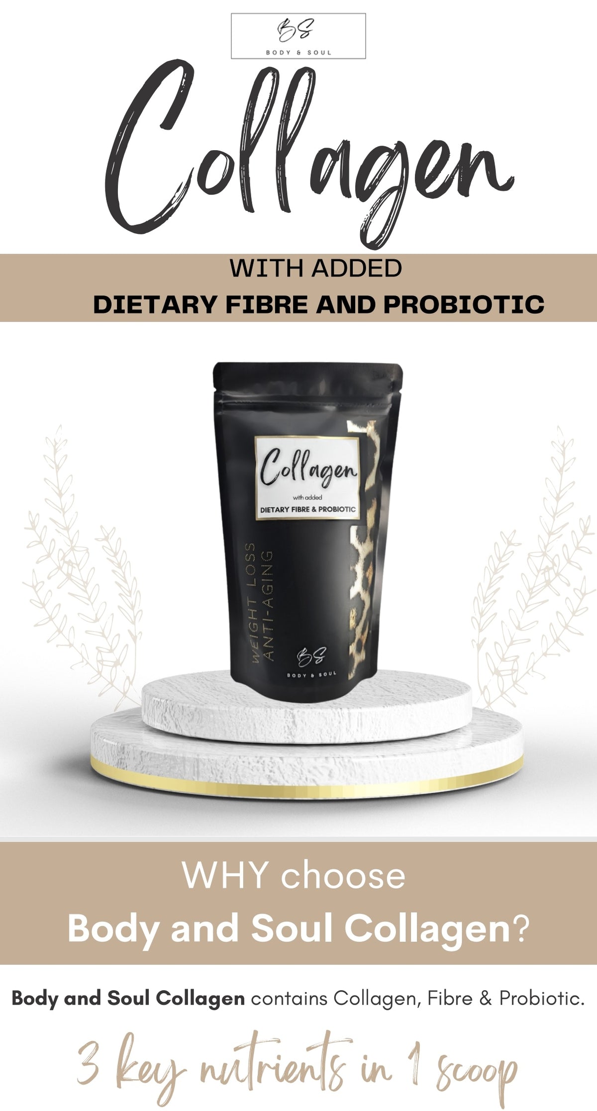 Body & Soul Collagen 270g
