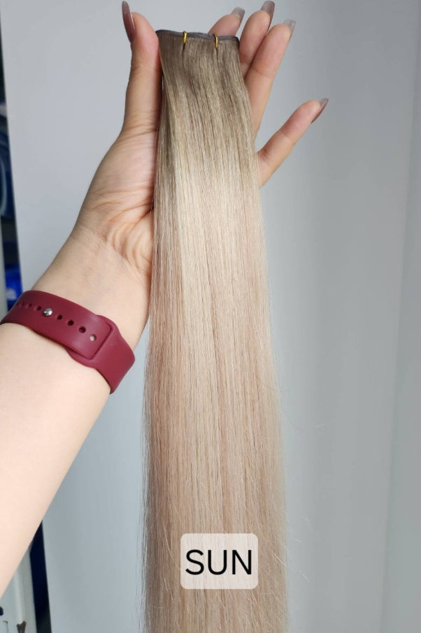 Genius Weft Extensions (European Remy 100% Human Hair)
