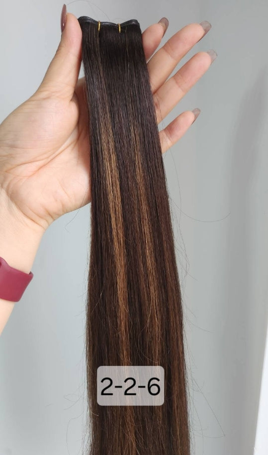 Genius Weft Extensions (European Remy 100% Human Hair)