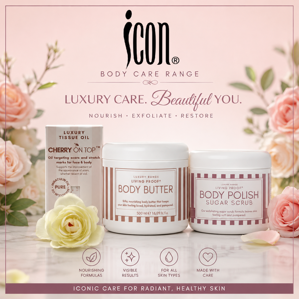 Icon Body Care Range