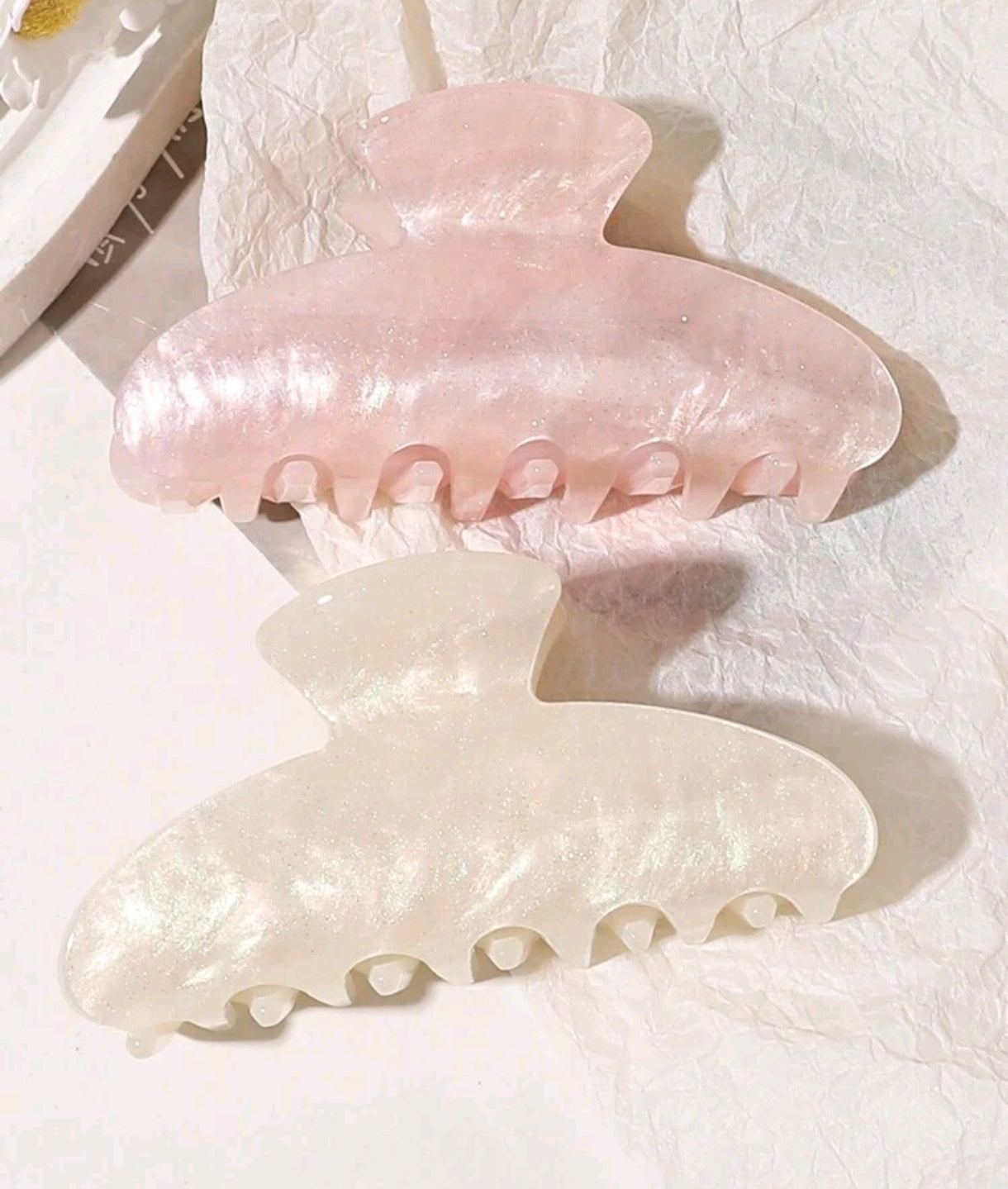 Vintage Marble 2Piece, Hair Claws