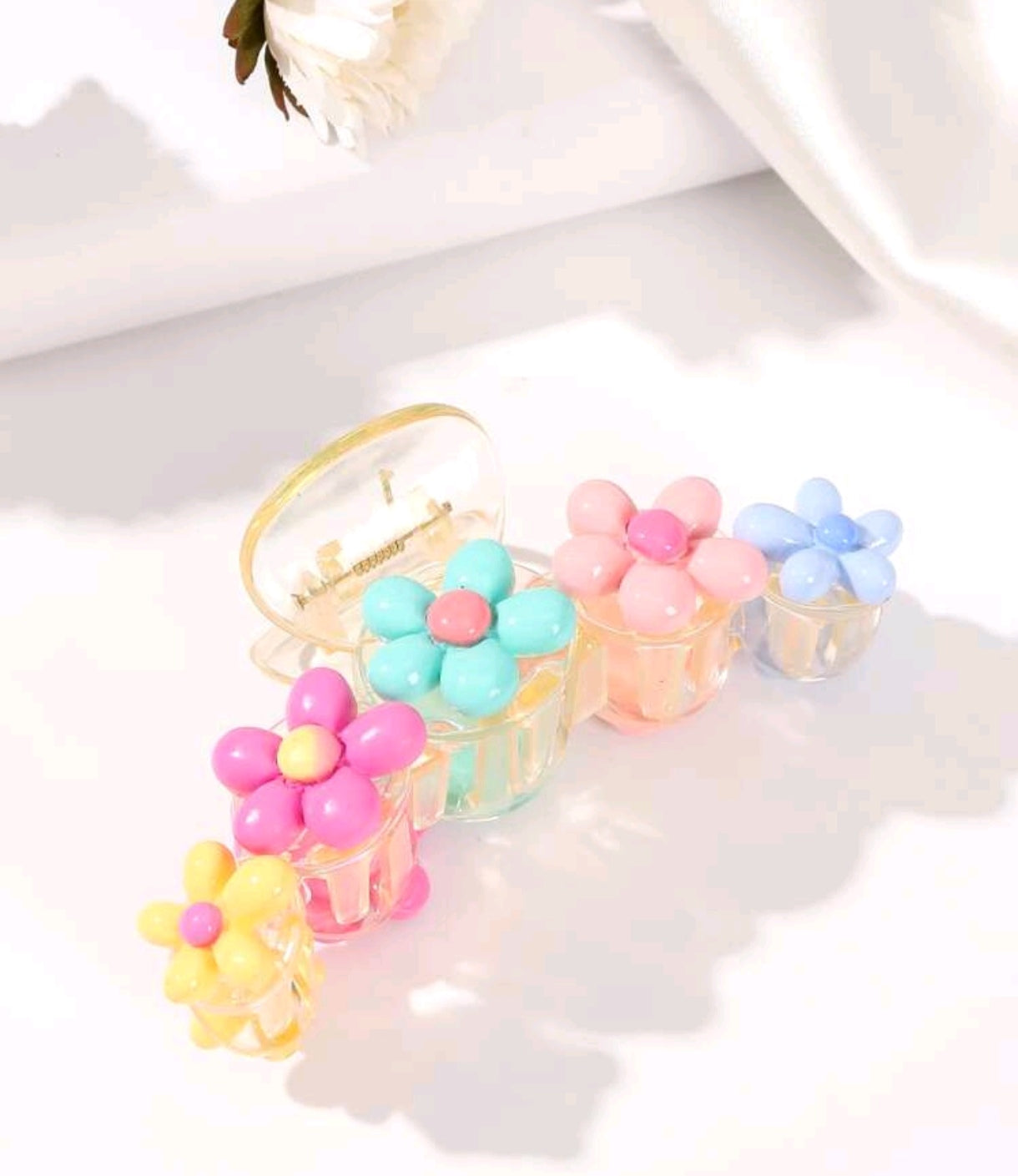 Flower Claw Clip