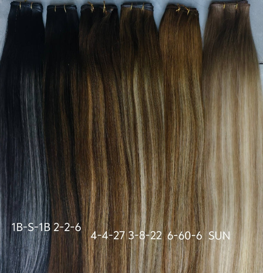 Genius Weft Extensions (European Remy 100% Human Hair)