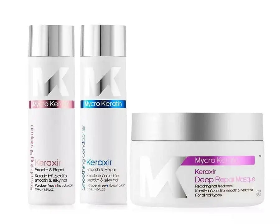 Mycro-Keratin Keraxir Smoothing Range
