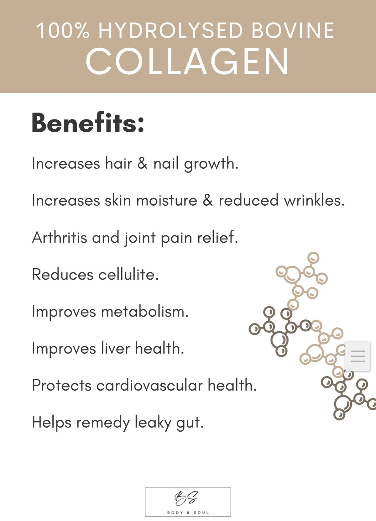 Body & Soul Collagen 270g