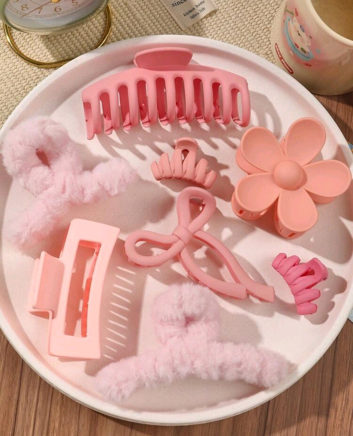 Cute 10Piece Claw Clip Sets