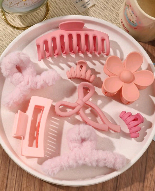 Cute 10Piece Claw Clip Sets