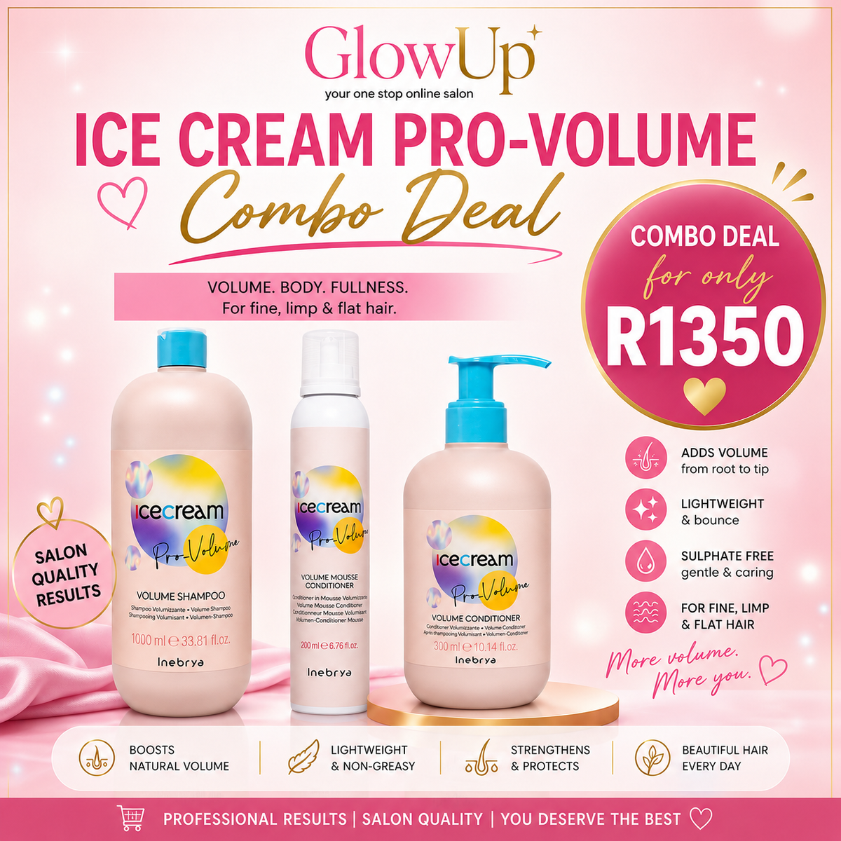 Inebrya Pro Volume Range