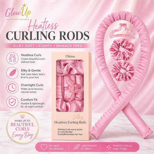 Silky Heatless Curls Set