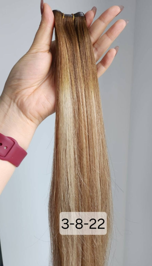 Genius Weft Extensions (European Remy 100% Human Hair)