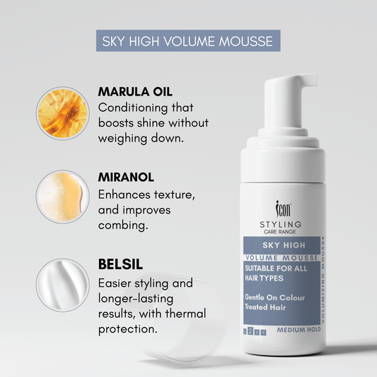 Icon Sky High Volume Mousse 125ml