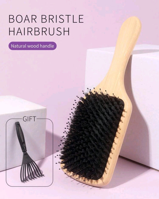 Boar Bristle Hair Brush
