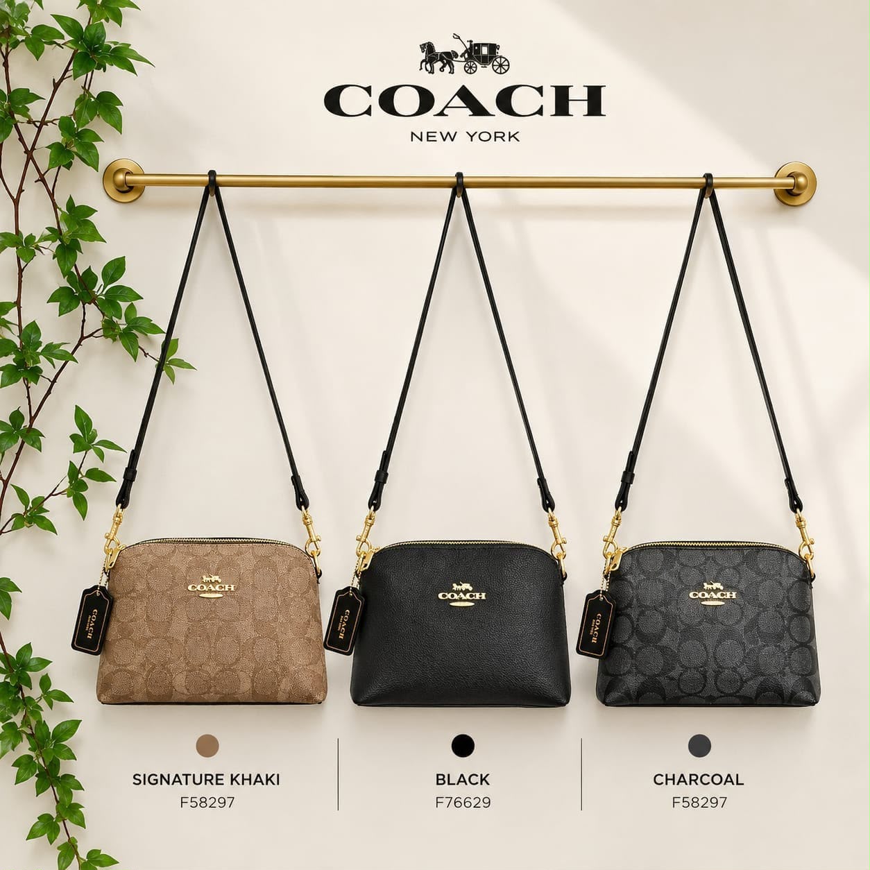 Coach New York Sling Bag (Dupe)