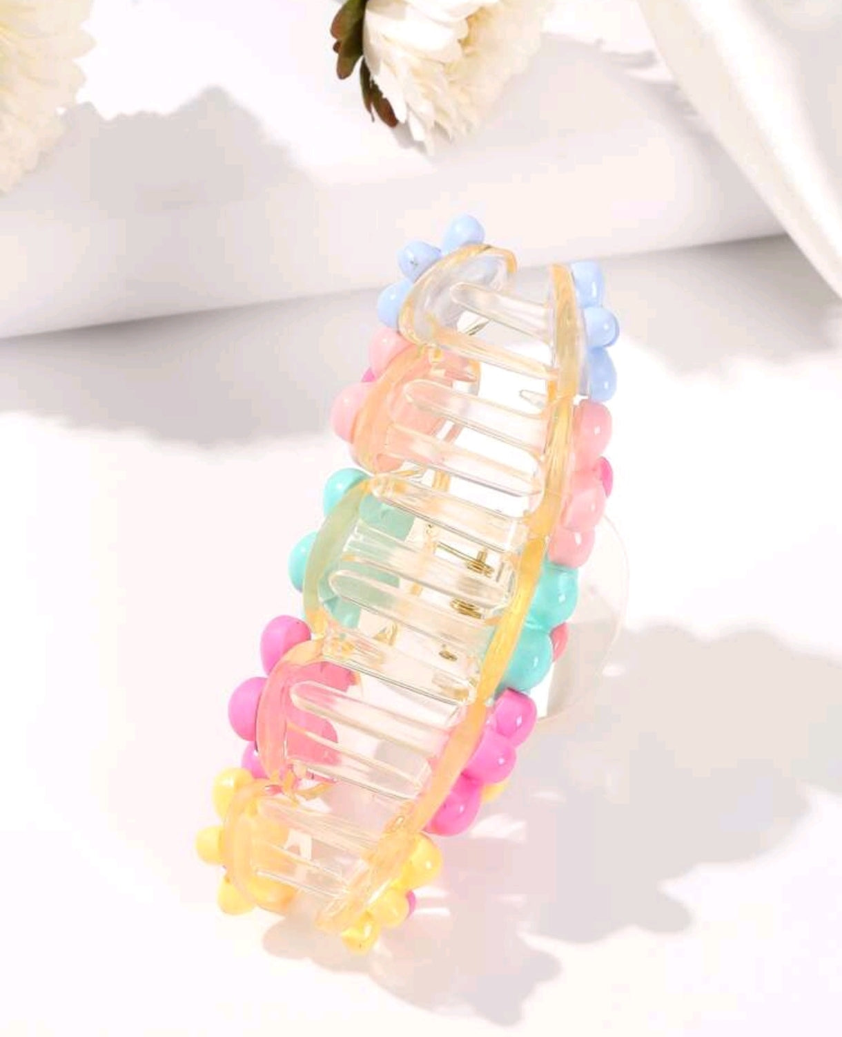Flower Claw Clip