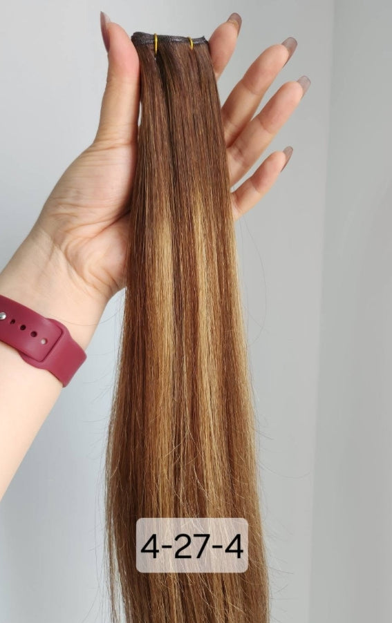 Genius Weft Extensions (European Remy 100% Human Hair)