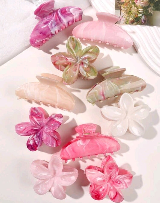 10Piece Set Marble Multi-colored Set