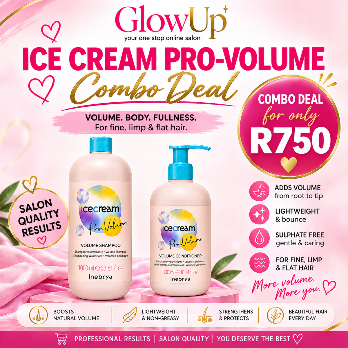 Inebrya Pro Volume Range