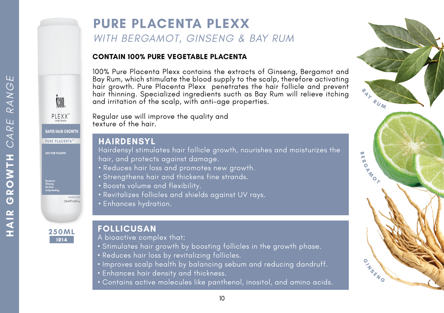 Pure Placenta Plex 250ml