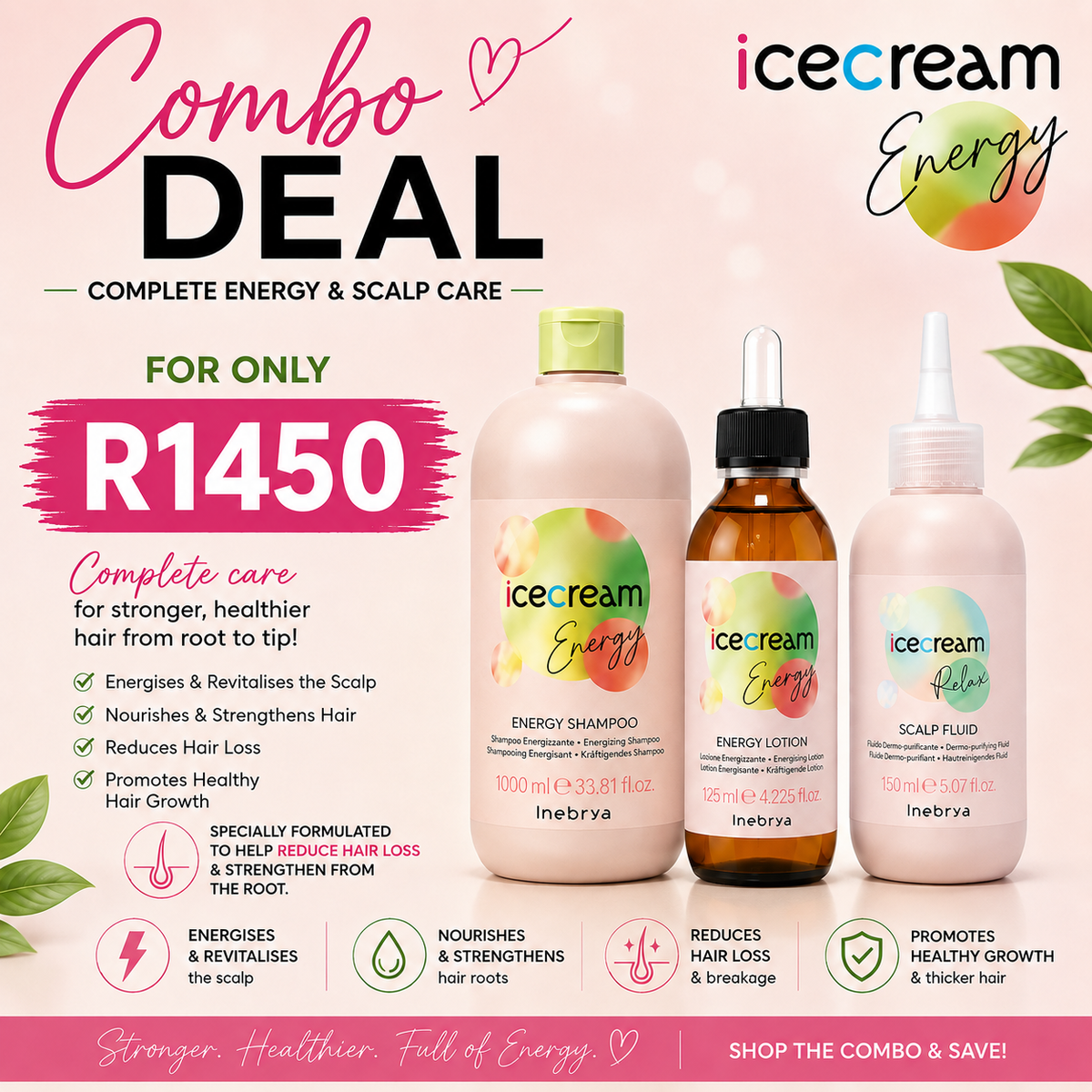 Ice Cream Scalp Care Range